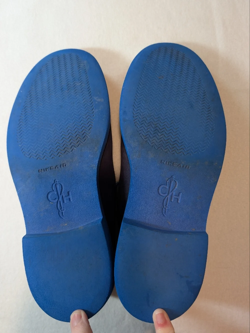 Cole Haan Navy Blue Casual‎ Lace-Up Shoes